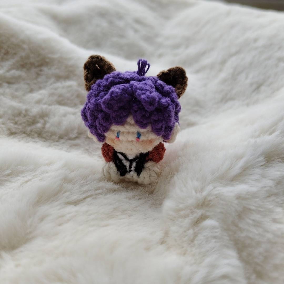 Love and Deepspace - Style Handmade Crochet Doll - Mini Heartfelt Companion/『ラブ アンド ディープスペース』風 手作りクロケットドール－小さな心温まる相棒